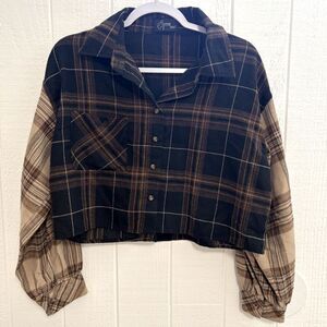 Cropped Flannel